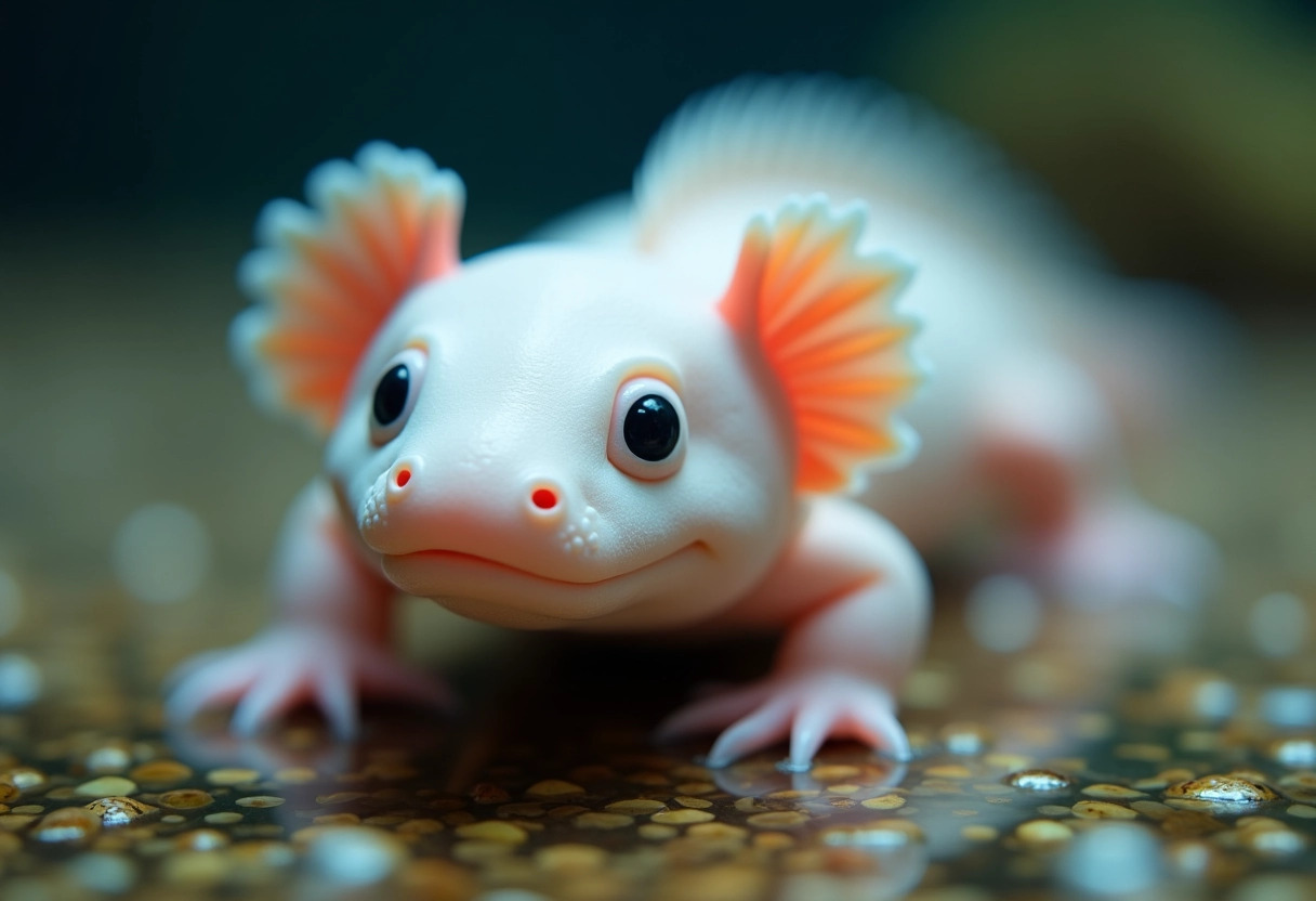 axolotls  animaux exotiques