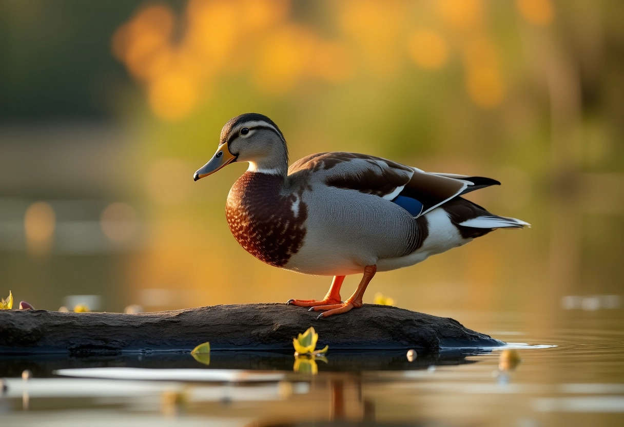 canard femelle : mare