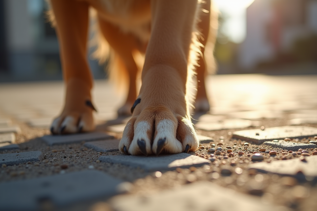 chien béton