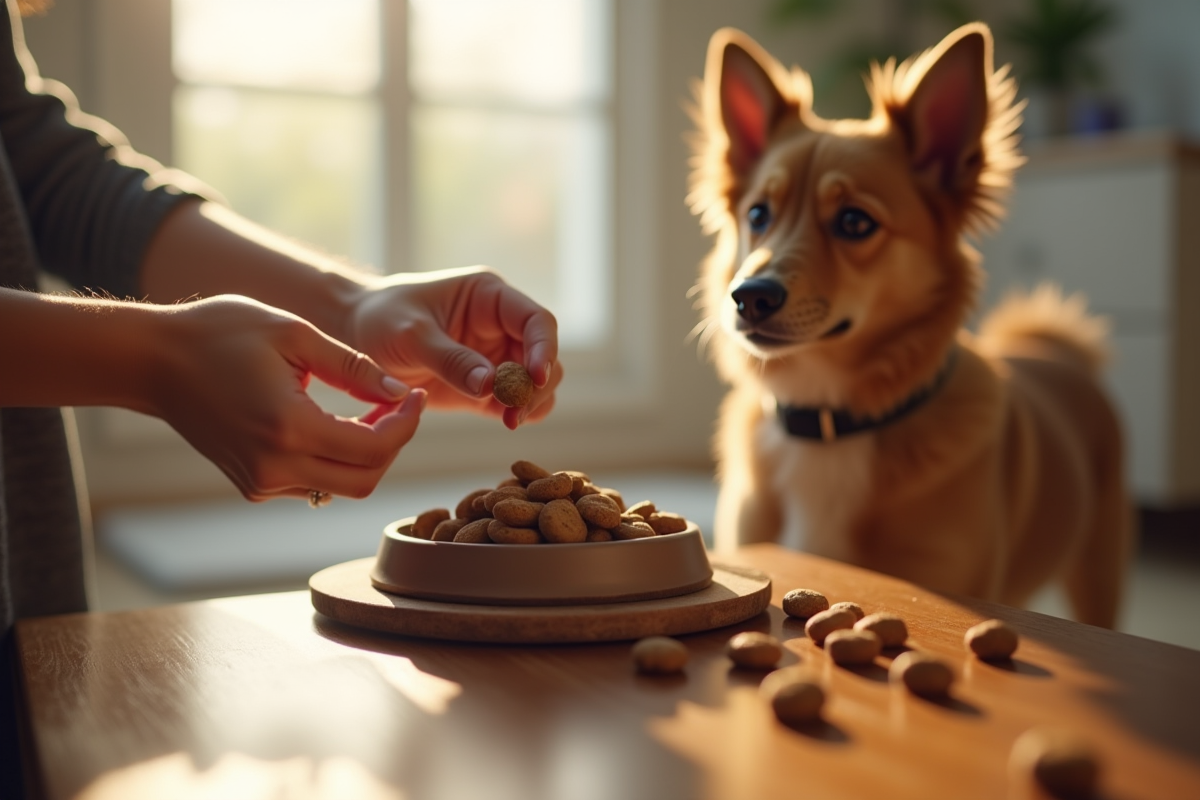 croquettes chiens