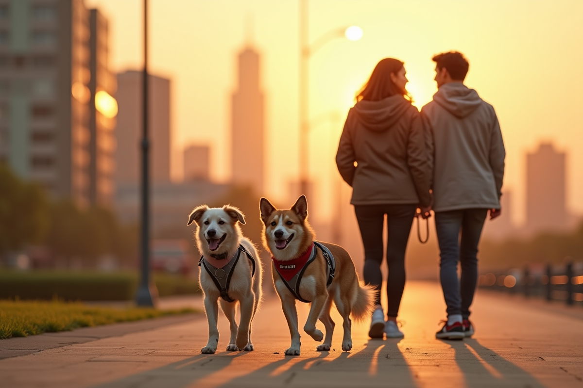 promenade chiens