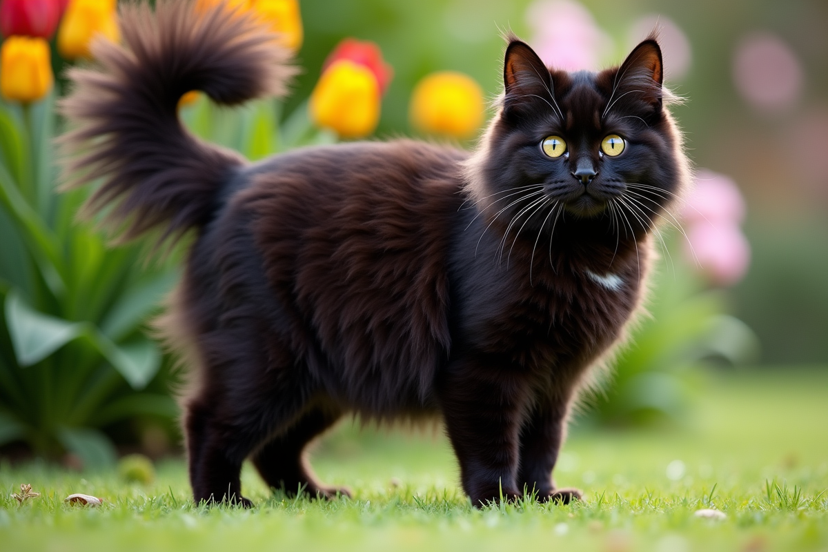 chat  grondement